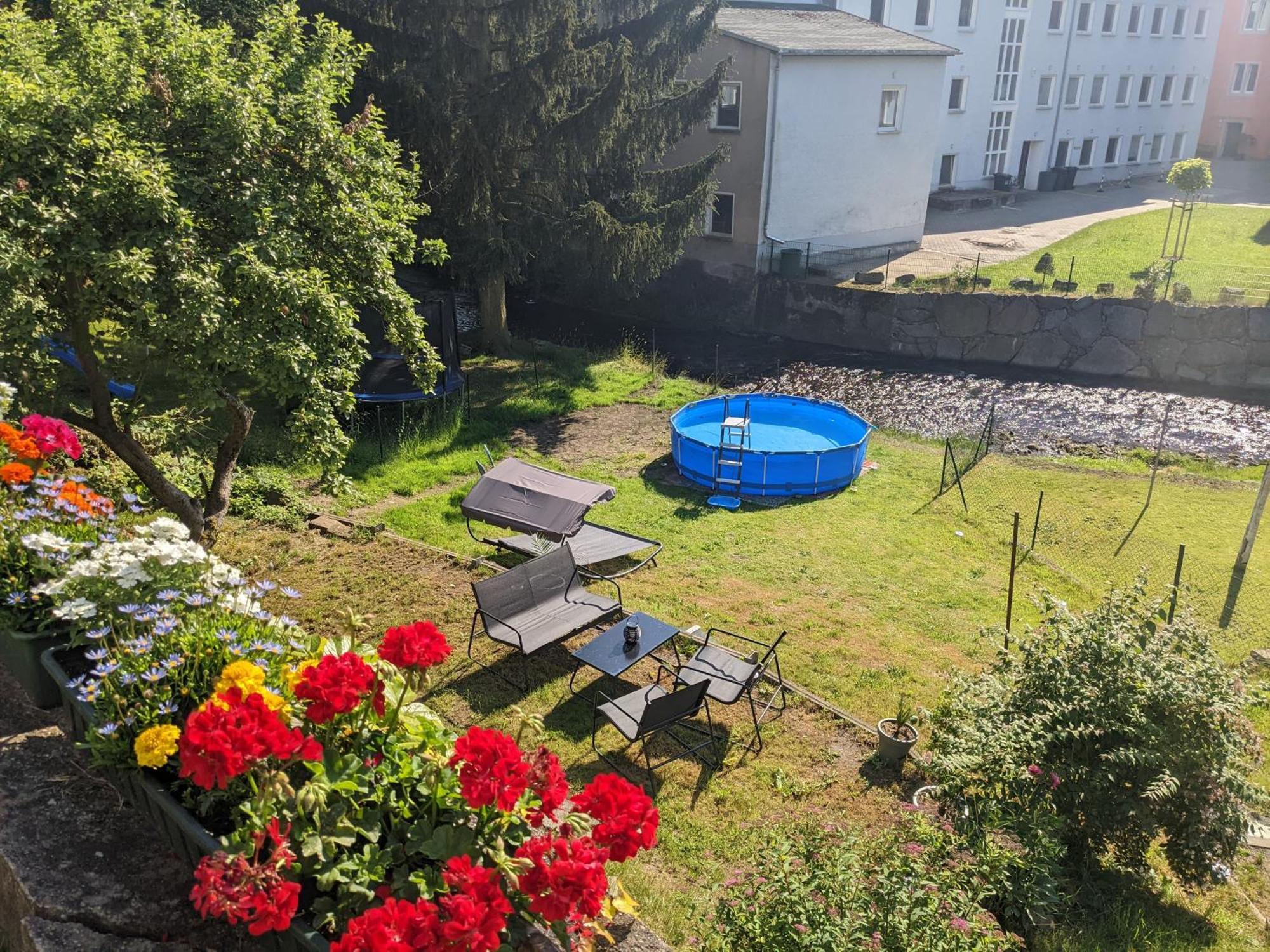 Zi1 - Urlaubsmagie - Erholung Mit Whirlpool & Sauna 赛博尼茨 外观 照片