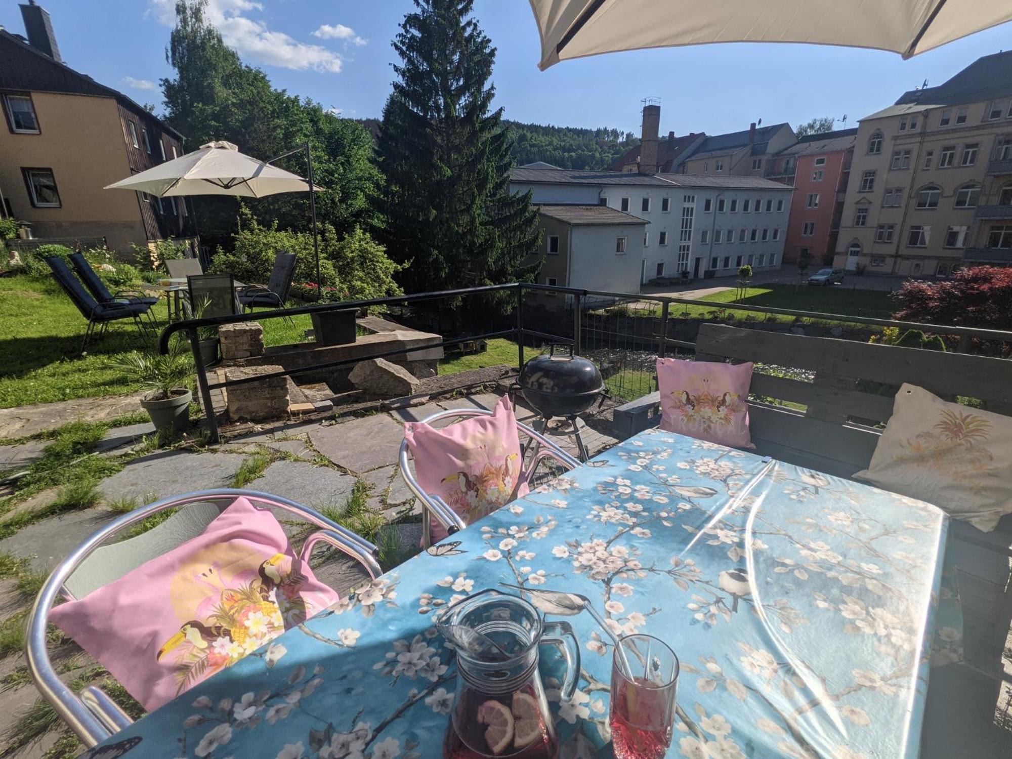 Zi1 - Urlaubsmagie - Erholung Mit Whirlpool & Sauna 赛博尼茨 外观 照片